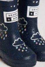 regenlaarsjes blauw Grass & Air